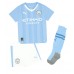 Maillot de foot Manchester City Bernardo Silva #20 Domicile enfant 2023-24 Manches Courte (+ pantalon court)
